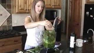 How to Make a Green Smoothie [upl. by Eidde]