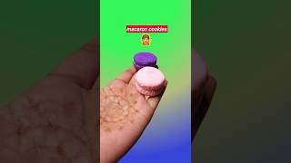 DIY Macaron Cookies claycraft tuni clay trendingshorts [upl. by Malchus]