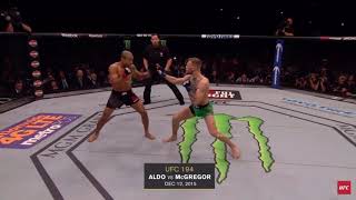 Conor vs Aldo  1080p  60FPS  Full Fight [upl. by Marigolda]