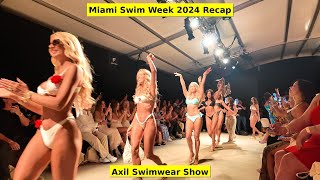 🌴 Miami Swim Week 2024 Recap 🌟 Axil Swimwear Fashion Show with My Besties [upl. by Neelrak]