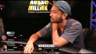 Aussie Millions Poker Final Table Main Event 2017  part 1 [upl. by Blackmun]