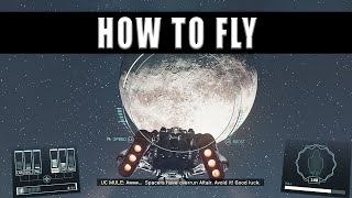 Starfield how to fly [upl. by Akinam575]