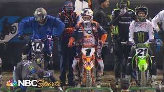 Supercross Round 2 in Oakland  EXTENDED HIGHLIGHTS  11522  Motorsports on NBC [upl. by Muiram631]