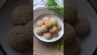 Wholewheat coconut cookies in kadhaiCoconut cookiesWholewheat coconut cookies cookwithnidhiii [upl. by Roda]