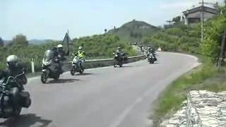 Valdobbiadene  La Strada del Prosecco in moto [upl. by Fruma279]