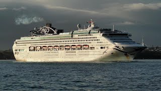 Cruise Ship PACIFIC EXPLORER 4K [upl. by Yhotmit401]