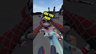 SpiderMan VR ROOFTOP PARTY vr virtualreality spiderman gaming [upl. by Modeerf]