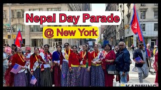 Nepal Day Parade At Madison Avenue ManhattanNew York on19052024 manhattan nyc nepaldayparade [upl. by Alys]