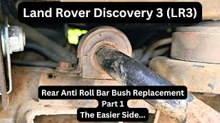 Land Rover Discovery 3 LR3 Rear Anti Roll Bar Bush Replacement Easyish [upl. by Animahs]