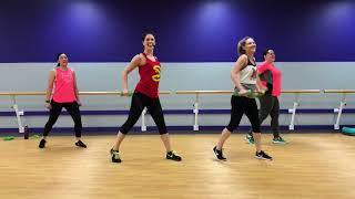 “MANIAC”  Michael Sembello  Dance Fitness workout with small weights [upl. by Nrojb175]