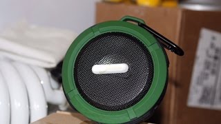 Elivebuy C6 Waterproof amp Dustproof Wireless Bluetooth Speaker Review [upl. by Tarrant]