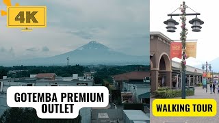 GOTEMBA PREMIUM OUTLETS  WALKING  TOKYO  JAPAN WALK TOUR  4K [upl. by Fabrienne]