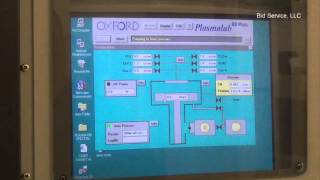 Oxford Plasmalab 80 Plus Reactive Ion Etching RIE System 55693 [upl. by Arreis]