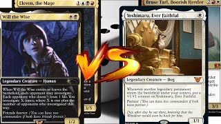 Will amp Eleven VS Yoshimaru amp Bruse Tarl  MTG EDH Duel Commander Cartes Magic [upl. by Nnav]