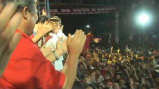 FMLN carnaval de San Miguel Mauricio Funes y Sanchez Ceren [upl. by Thornton]