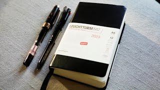 LEUCHTTURM1917 Daily Planner Pocket A6 2023 FLIPTHROUGH [upl. by Tsugua]