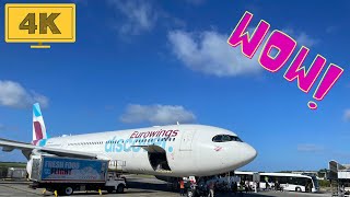 Eurowings Discover FrankfurtPunta Cana A330200 03042023 [upl. by Ethbin]