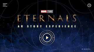 Eternals AR Story Experience  Official Trailer [upl. by Esilana]