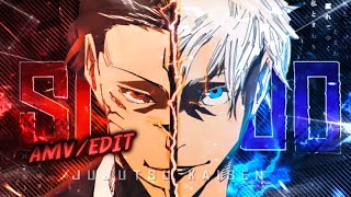 Gojo Vs Sukuna 🔥  DJ PXRPLE COLLAR EDITAMV Alight Motion 📱 [upl. by Leinnad326]