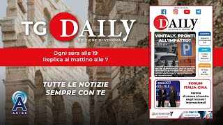 VINITALY PRONTI ALL’IMPATTO  TG DAILY 12042024 [upl. by Grimaldi]