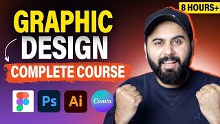 Graphic Design Full Course  Learn Graphic Design from Beginner to Advanced [upl. by Kopp]