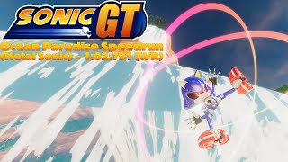 Sonic GT  Ocean Paradise Speedrun Metal Sonic  102791 WR [upl. by Pernell900]