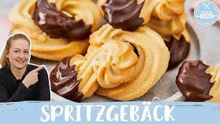 Spritzgebäck 🎅🎄 Das beste Grundrezept von Oma  Weihnachtsplätzchen Rezept ✨  Einfach Backen [upl. by Odrarej]