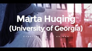 Becas Deportivas en USA Experiencias  Marta Huqing University of Georgia [upl. by Aynav]