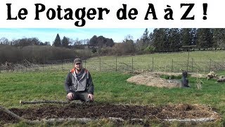 Le Potager de A à Z 1 le commencement [upl. by Pollux]