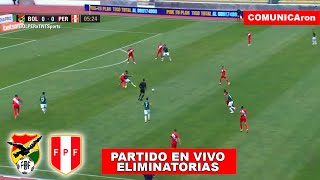 BOLIVIA 20 PERÚ REACCIÓN EN VIVO  ELIMINATORIAS SUDAMERICANAS MUNDIAL 2026 [upl. by Nachison77]