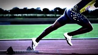 Slow Motion Sprint  Asafa Powell  Usain bolt [upl. by Dranoel585]