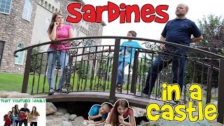 SARDiNES Hide And Seek IN A Cinderella CASTLE  That YouTub3 Family Family Channel [upl. by Nomelif]