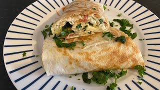 Cheese omelette wrap recipe very simply and tasty [upl. by Fazeli]