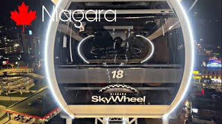 Niagara SkyWheel 🇨🇦 Niagara Falls Canada [upl. by Yknarf]