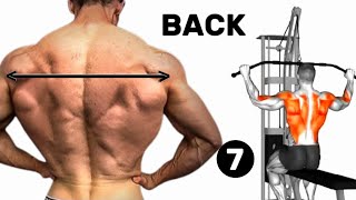 Back Workout At Gym  7 Effective Exercises [upl. by Enogitna926]