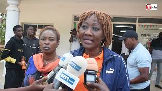 Lancement des activités sportives des vacances scolaire de la mairie de Bouaké taleebinfo [upl. by Llezniuq]