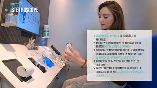 Stéthoscope connecté  Guide dutilisation  TESSAN [upl. by Ernaline]