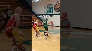 Unicycle basketball is DIFFERENT 😭 ht sportsnextgenIG shorts basketball tricks highlights [upl. by Janus645]