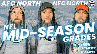 NFL Midseason Report Card  AFC North amp NFC North  NFL High School Issue 52 [upl. by Arin]