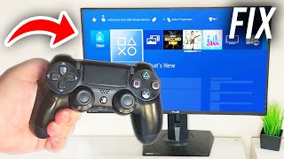 How To Fix PS4 Controller Wont Connect  Full Guide [upl. by Claretta329]