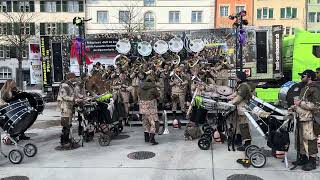 Linthböllä Glarus  Fasnacht Schaffhausen 2024 55 [upl. by Htebsle]