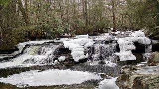 Exploring Vernooy Kill Falls  Hiking Ulster County Catskills  Kerhonkson New York [upl. by Grory37]