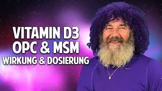 Robert Franz über Vitamin D3 OPC K2 amp MSM  Wirkung und Dosierung [upl. by Nodnelg]