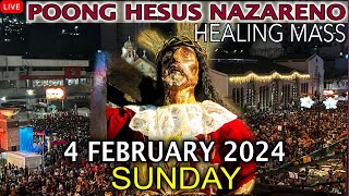 LIVE Quiapo Church Mass Today  4 February 2024 Sunday HEALING MASS [upl. by Hortense]