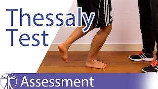 Thessaly Test⎟Meniscus Lesion [upl. by Ynagoham]