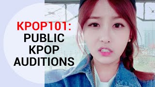 KPOP 101 KPOP Audition Process Part 2  Public Kpop Auditions  Wishtrend [upl. by Nalon]