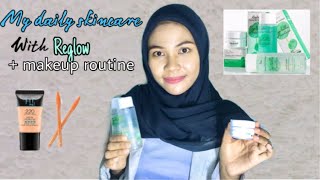 Cara pemakaian Reglow  My daily skincare routine  Makeup [upl. by Adiari]