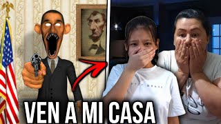 TALKING OBAMA SE QUIERE LLEVAR A MI HIJA😱 Y NOS AM3NAZÓ ENTRÓ A MI CASA😱 ESTAMOS ASUSTADAS [upl. by Notac]