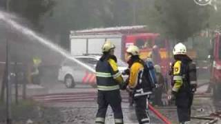 Groot alarm voor woningbrand in t Zandt [upl. by Noyart]