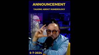 Announcement Talking About Numerology  Raza Ali Shah AlAbidi [upl. by Winne701]